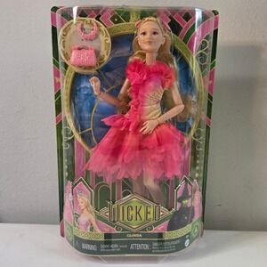Mattel Wicked Glinda Doll Accessories URL Misprint Damaged Packaging